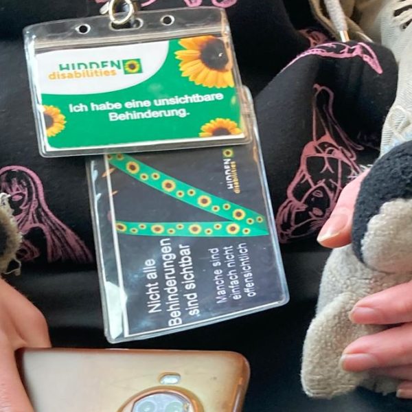 Ich habe eine unsichtbare Behinderung.